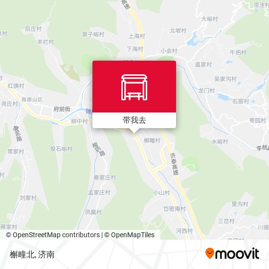 槲疃北地图