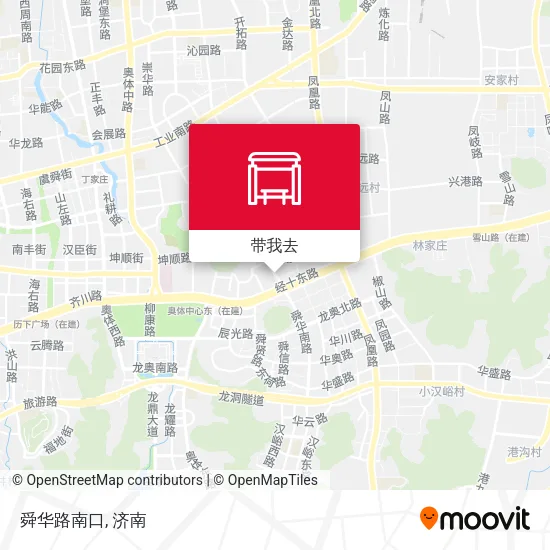 舜华路南口地图