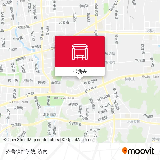 齐鲁软件学院地图