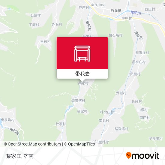 蔡家庄地图