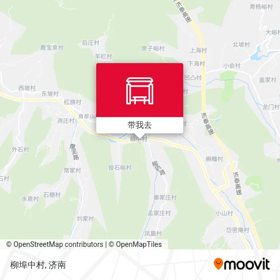 柳埠中村地图