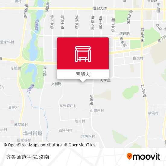 齐鲁师范学院地图