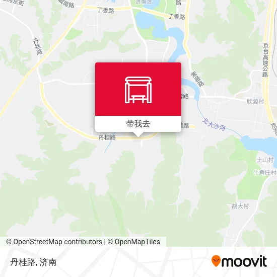 丹桂路地图