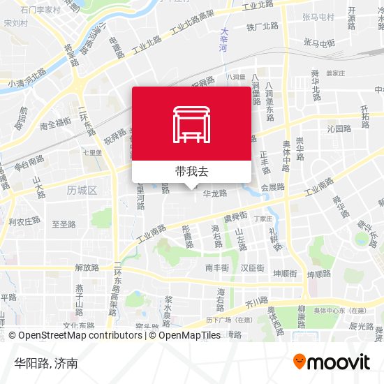 华阳路地图