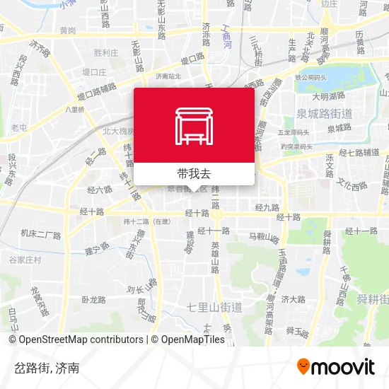 岔路街地图