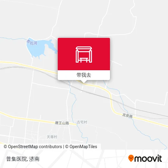 普集医院地图