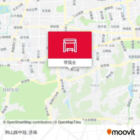 荆山路中段地图