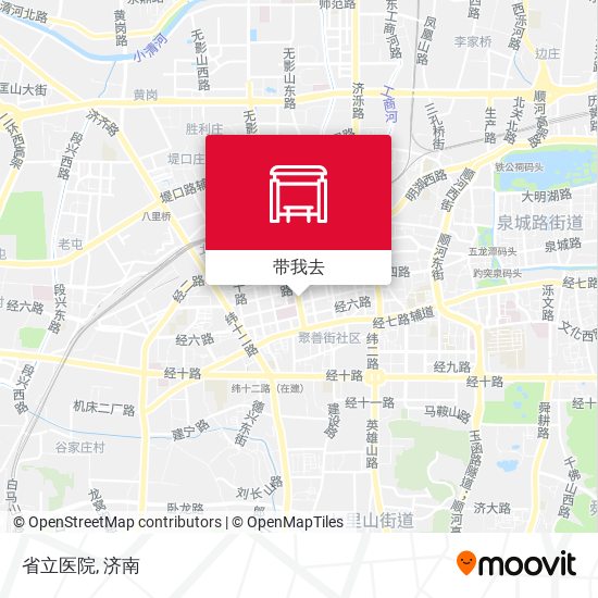 省立医院地图