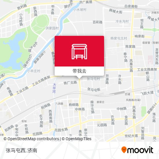 张马屯西地图