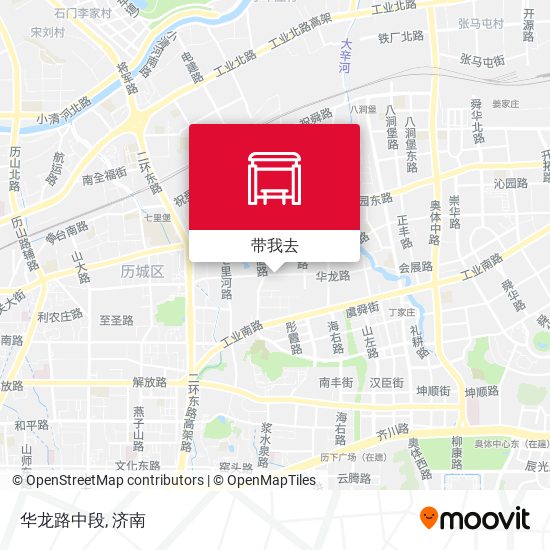 华龙路中段地图
