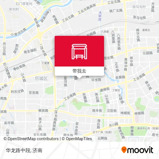华龙路中段地图