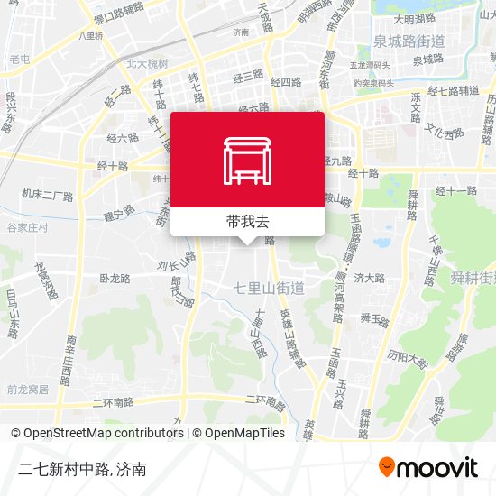 二七新村中路地图