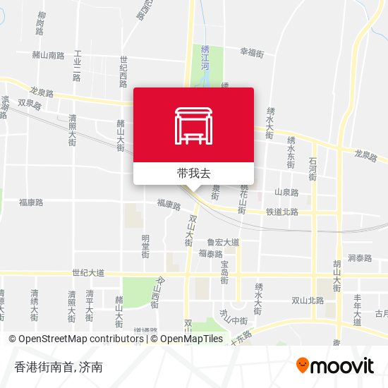 香港街南首地图