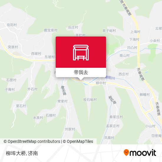 柳埠大桥地图