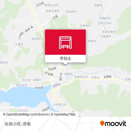 欣苑小区地图