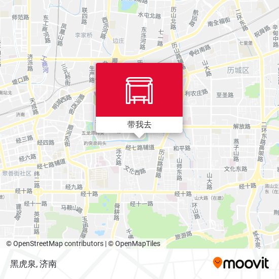 黑虎泉地图