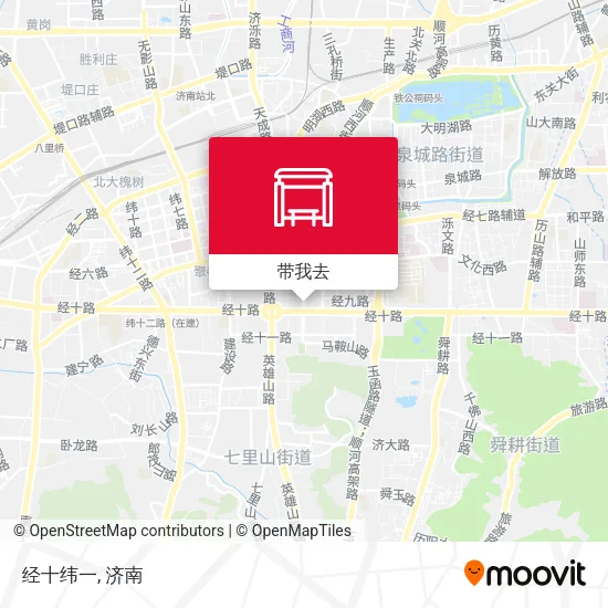 经十纬一地图