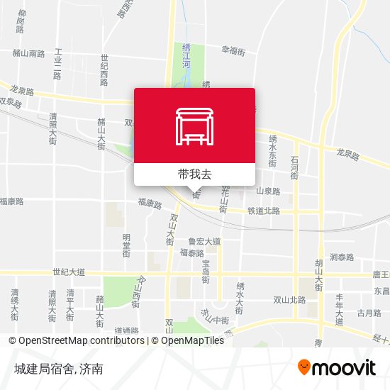 城建局宿舍地图