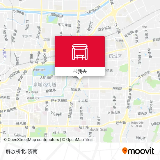 解放桥北地图