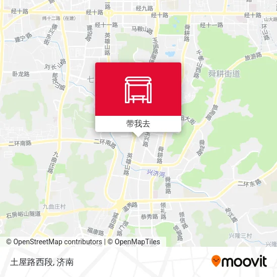 土屋路西段地图