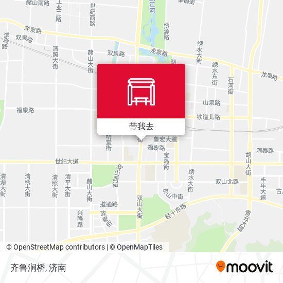 齐鲁涧桥地图