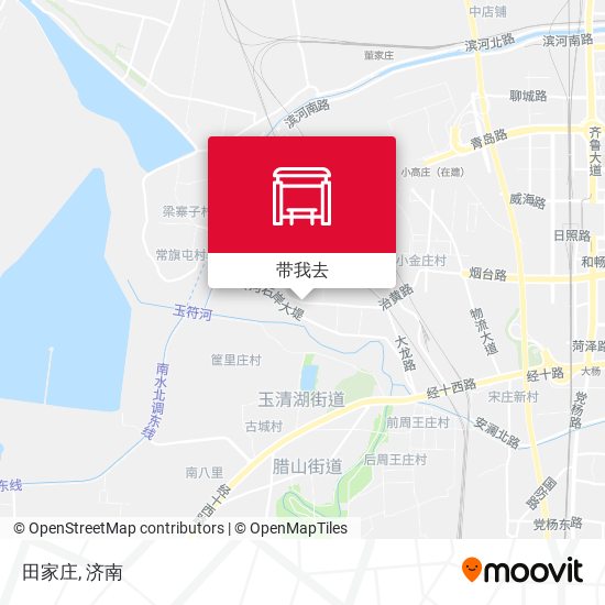 田家庄地图