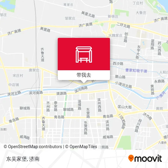 东吴家堡地图