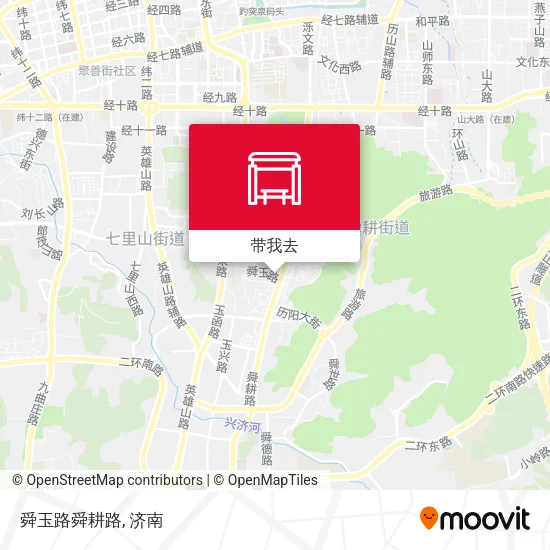 舜玉路舜耕路地图