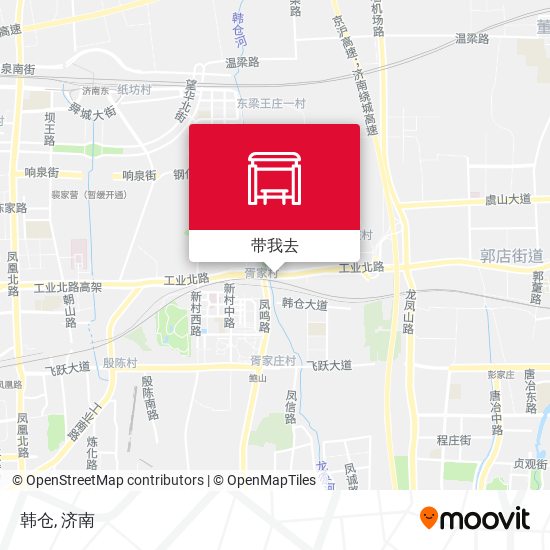 韩仓地图