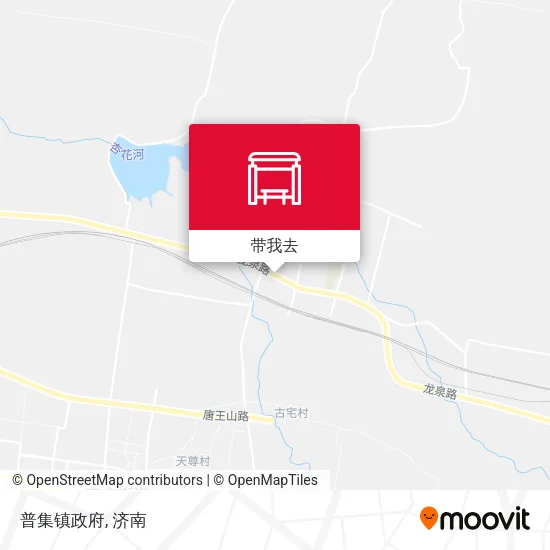 普集镇政府地图