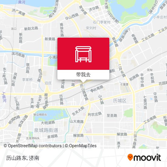 历山路东地图