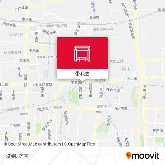 济钢地图