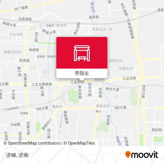 济钢地图