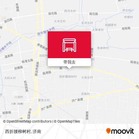 西折腰柳树村地图