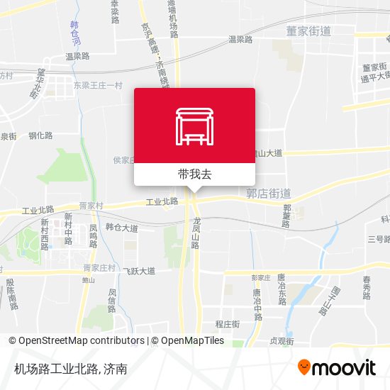 机场路工业北路地图