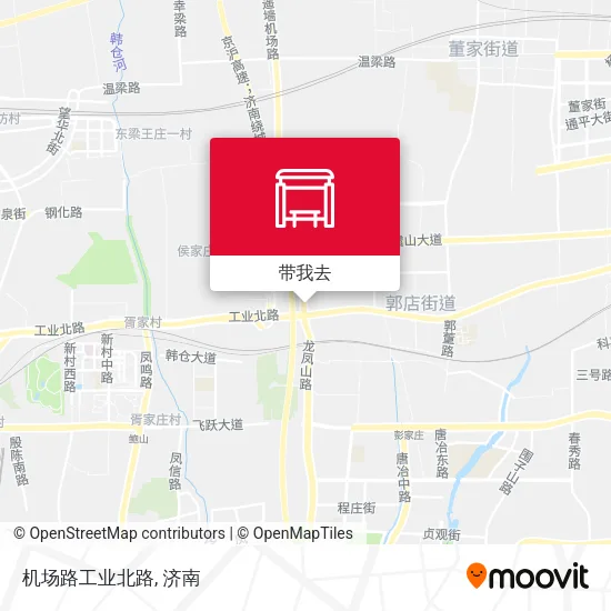 机场路工业北路地图