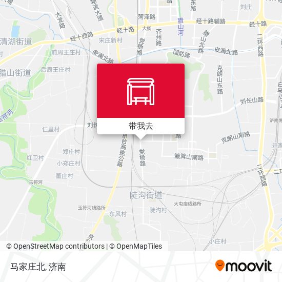 马家庄北地图
