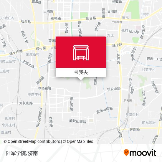 陆军学院地图