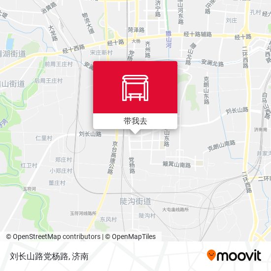刘长山路党杨路地图