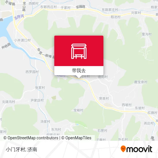 小门牙村地图
