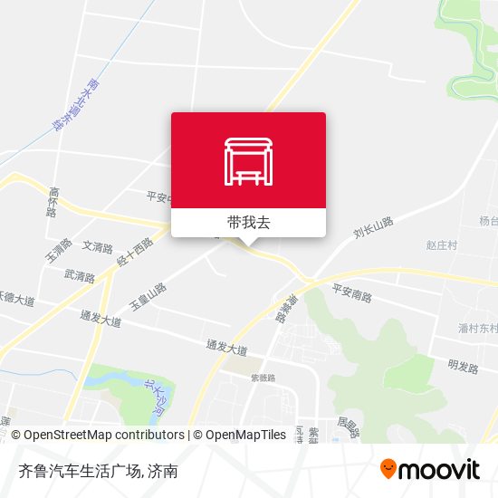 齐鲁汽车生活广场地图