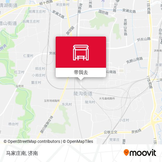 马家庄南地图