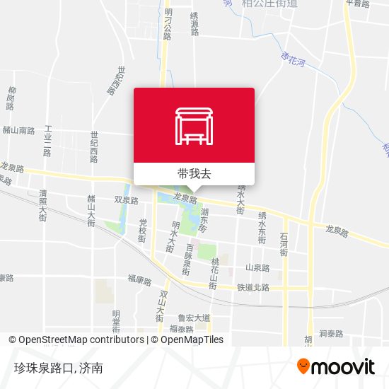 珍珠泉路口地图