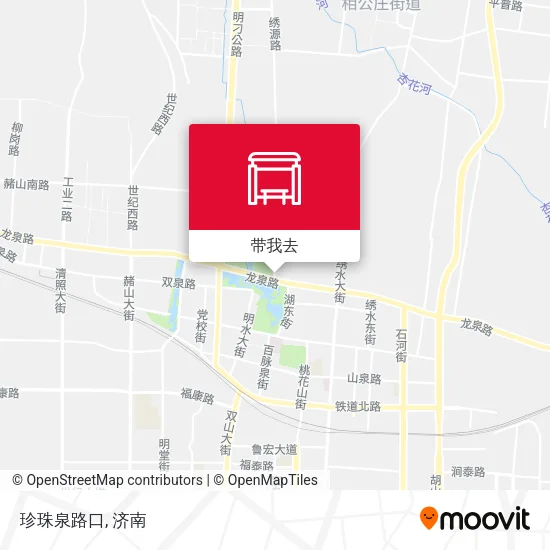 珍珠泉路口地图