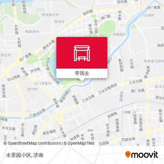 水景园小区地图