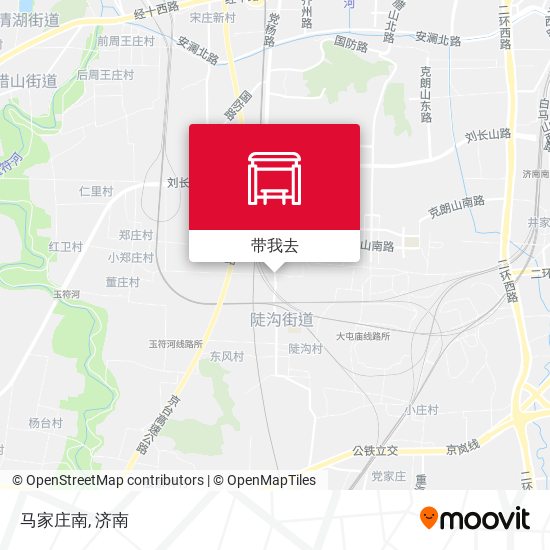 马家庄南地图