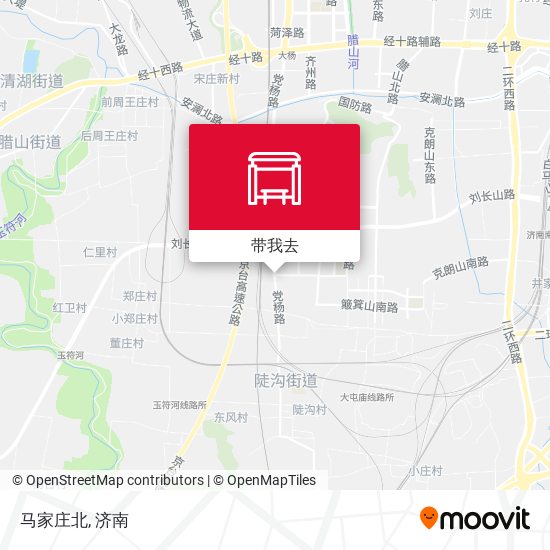马家庄北地图