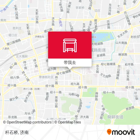 杆石桥地图