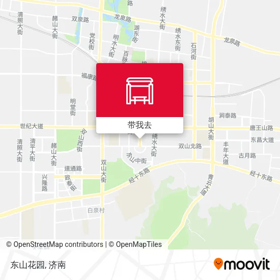 东山花园地图
