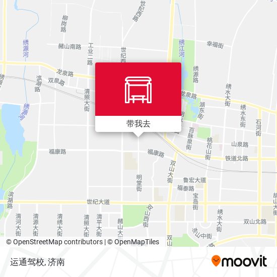 运通驾校地图